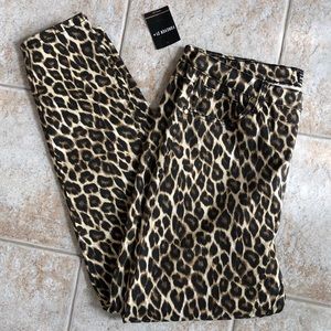 American Bazi Jeans - Leopard Print Denim from Forever 21 Plus American Bazi Jeans - Leopard Print Denim from Forever 21 Plus